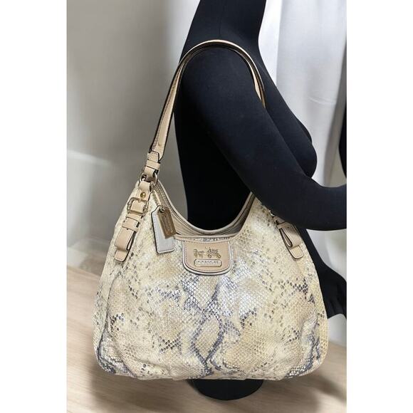 Coach 18929 Madison Maggie Limited Edition Python Shoulder Bag - Picture 6 of 10